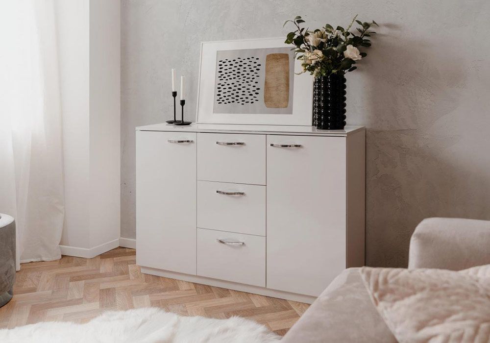 Meuble Bas 2 Portes 3 Tiroirs (Collection Monaco) Meubles Grossiste de Meubles & Électroménager à l'International 6 commander meuble bas quartier français 974 réunion