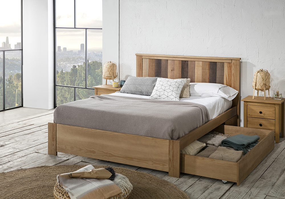 Lit Maude 160x200cm avec Tiroir de Rangement Chambres à Coucher Grossiste de Meubles & Électroménager à l'International 6 commander lit st paul 974 réunion