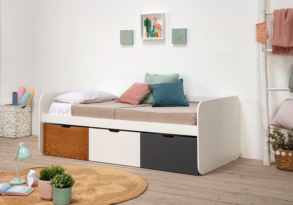 Lit avec 3 Tiroirs Redona Chambres Enfant Grossiste de Meubles & Électroménager à l'International 6 Lit avec 3 Tiroirs Redona Chambres Enfant Grossiste de Meubles & Électroménager à l'International 6