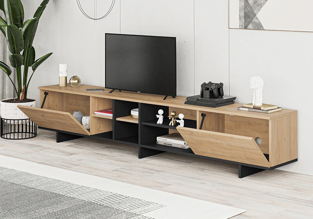 Meuble TV 2 Portes 230cm Cequoia Meubles Grossiste de Meubles & Électroménager à l'International 6 Meuble TV 2 Portes 230cm Cequoia Meubles Grossiste de Meubles & Électroménager à l'International 6