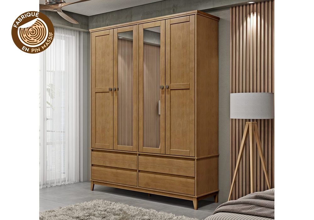 Armoire 4 Portes 4 Tiroirs Prata Armoires, Commodes & Chevets Grossiste de Meubles & Électroménager à l'International 6 Armoire 4 Portes 4 Tiroirs Prata Armoires, Commodes & Chevets Grossiste de Meubles & Électroménager à l'International 6