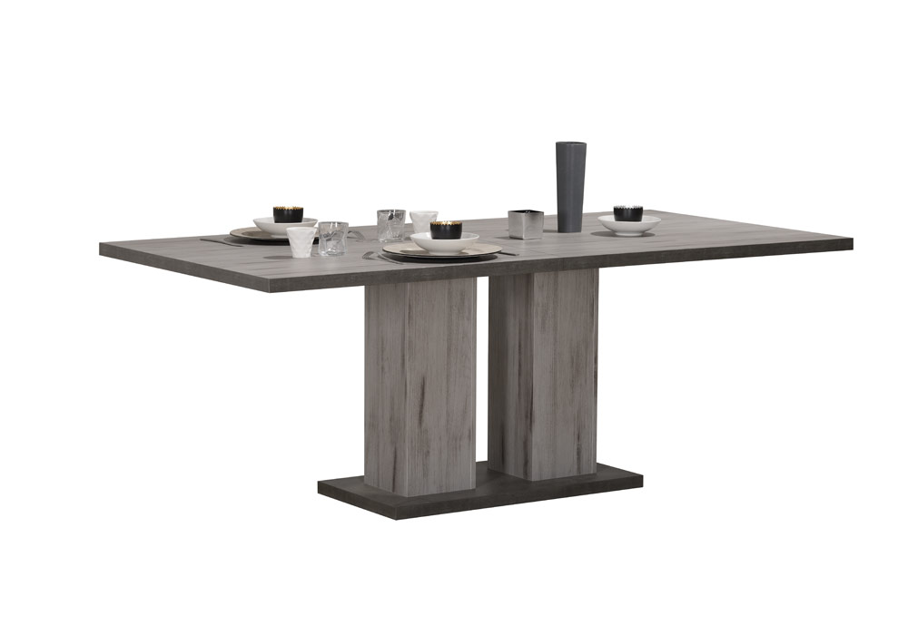 Table à Manger avec 1 Allonge (Collection Oslo) Salles à Manger Grossiste de Meubles & Électroménager à l'International 6 acheter table à manger st louis 974 réunion