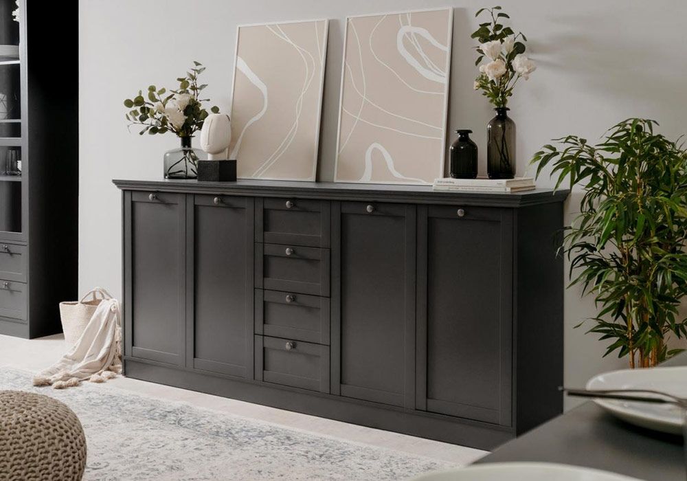 Enfilade 4 Portes 4 Tiroirs (Collection Vera) Meubles Grossiste de Meubles & Électroménager à l'International 6 commander enfilade st pierre réunion 974