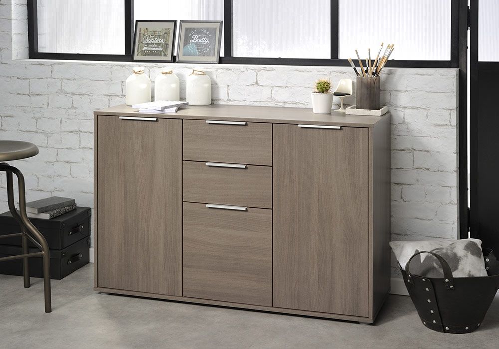 Bahut Bas 2 Portes 3 Tiroirs Axel Meubles Grossiste de Meubles & Électroménager à l'International 6 commander bahut bas ste suzanne réunion 974