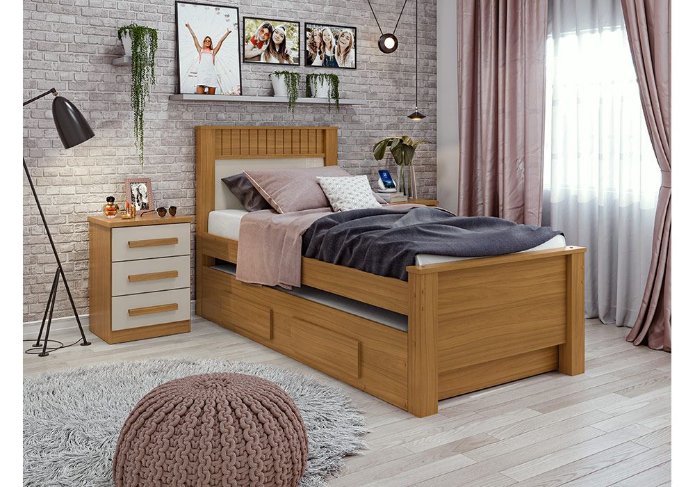 Lit 90x190cm avec Tiroirs Athenas Rovere Chambres à Coucher Grossiste de Meubles & Électroménager à l'International 6 Lit 90x190cm avec Tiroirs Athenas Rovere Chambres à Coucher Grossiste de Meubles & Électroménager à l'International 6