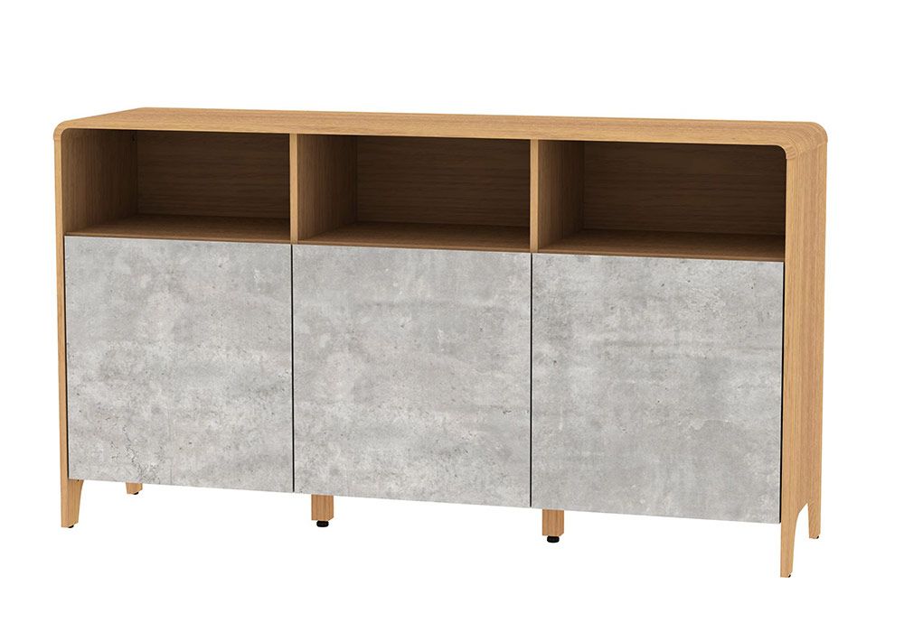 Buffet Bas 3 Portes Onyx Meubles Grossiste de Meubles & Électroménager à l'International 6 commander buffet bas quartier français 974 réunion