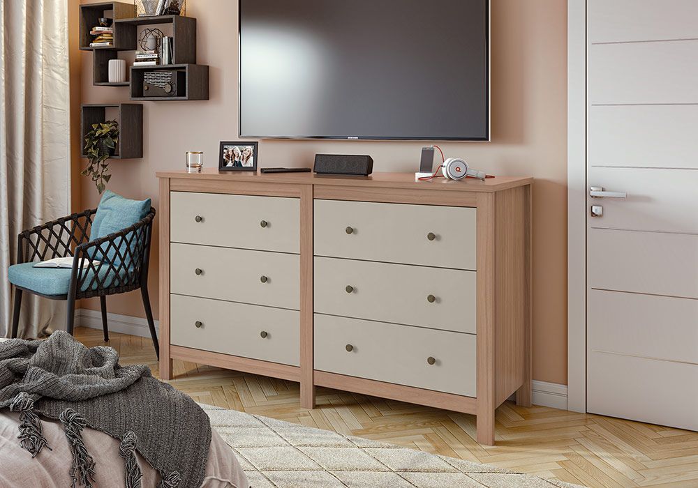 Commode 6 Tiroirs (Collection Maggiore) Armoires, Commodes & Chevets Grossiste de Meubles & Électroménager à l'International 6 acheter commode quartier français réunion 974