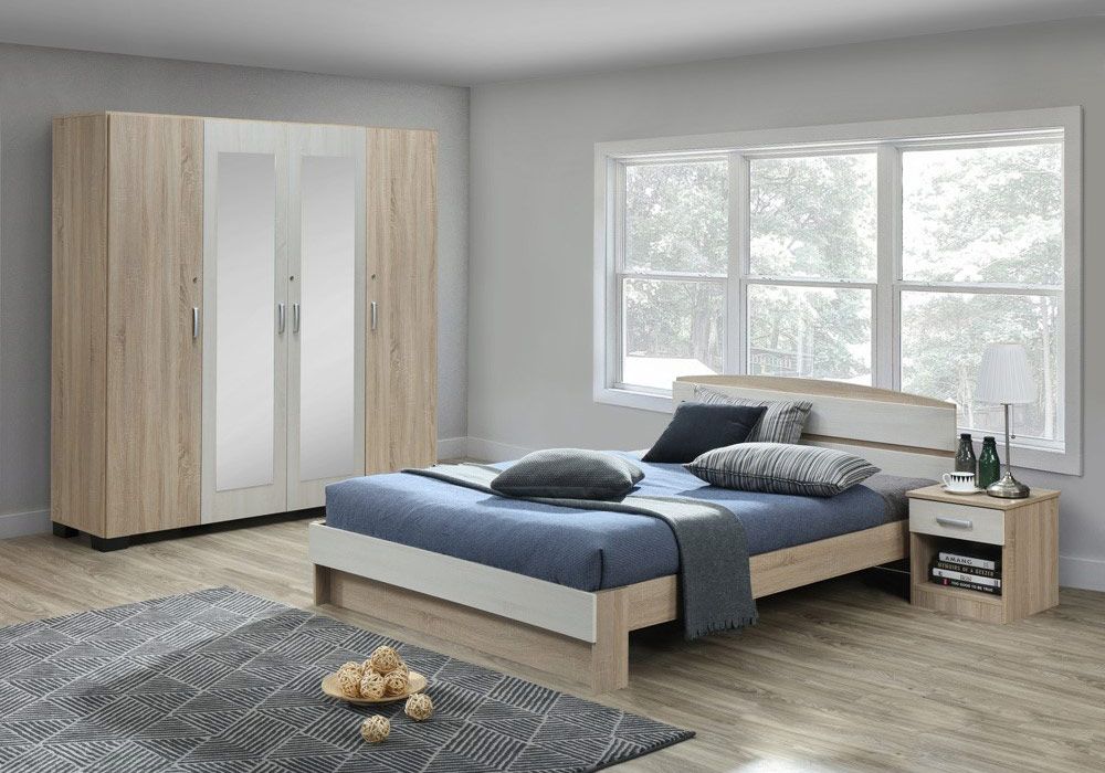 Chambre à Coucher Harold avec Armoire 4 Portes Chambres à Coucher Grossiste de Meubles & Électroménager à l'International 6 Chambre à Coucher Harold avec Armoire 4 Portes Chambres à Coucher Grossiste de Meubles & Électroménager à l'International 6