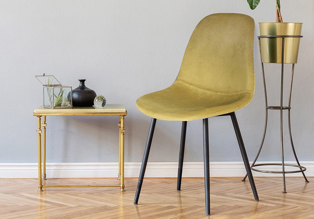 Lot de 2 Chaises Moutarde Chaises Grossiste de Meubles & Électroménager à l'International 6 commander lot de 2 chaises st paul 974 réunion