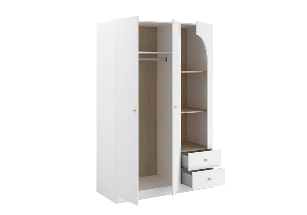 Armoire 3 Portes 2 Tiroirs (Chambre à Coucher Adulte Majorque) Armoires, Commodes & Chevets Grossiste de Meubles & Électroménager à l'International 6 Armoire 3 Portes 2 Tiroirs (Chambre à Coucher Adulte Majorque) Armoires, Commodes & Chevets Grossiste de Meubles & Électroménager à l'International 6