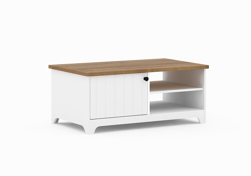 Table de Salon 1 Porte (Collection Monaco) Meubles Grossiste de Meubles & Électroménager à l'International 6 commander table de salon quartier français réunion 974