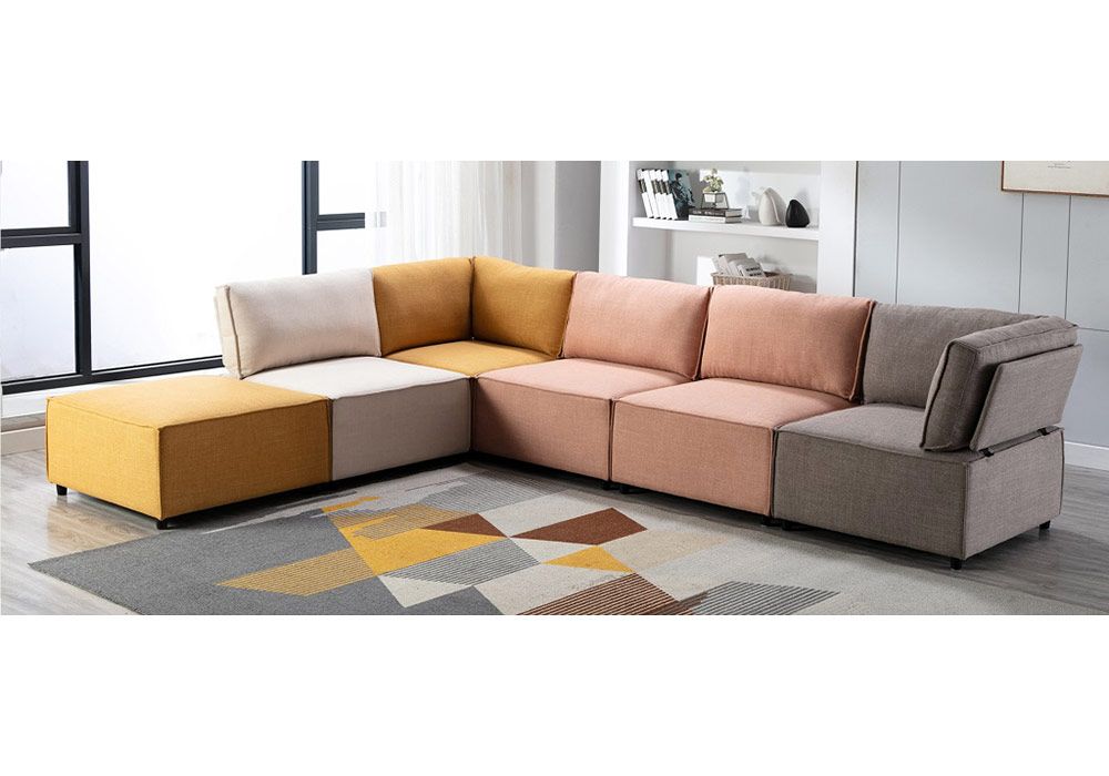 Salon Modulable Piza Angles Grossiste de Meubles & Électroménager à l'International 6 commander salon modulable le port 974 réunion