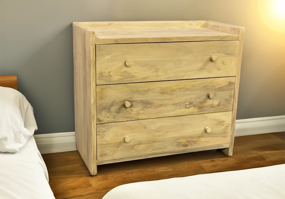 Commode 3 Tiroirs (Collection Scandinave) Bois de Manguier Grossiste de Meubles & Électroménager à l'International 6 Commode 3 Tiroirs (Collection Scandinave) Bois de Manguier Grossiste de Meubles & Électroménager à l'International 6