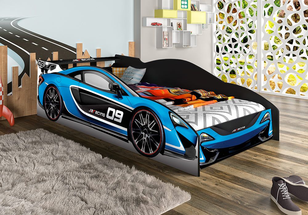 Lit 90x190cm Racing Bleu Chambres Enfant Grossiste de Meubles & Électroménager à l'International 6 Lit 90x190cm Racing Bleu Chambres Enfant Grossiste de Meubles & Électroménager à l'International 6