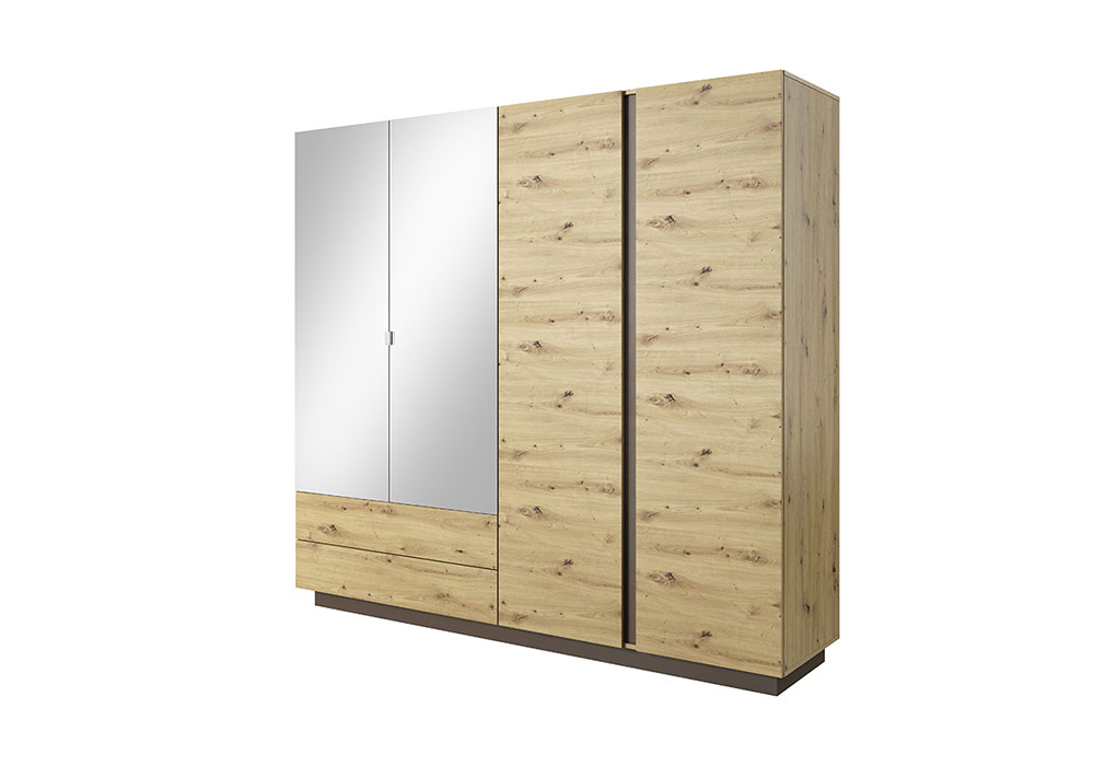 Armoire 4 Portes avec 2 Tiroirs sans LED (Collection Arco Artisan Graphite) Armoires, Commodes & Chevets Grossiste de Meubles & Électroménager à l'International 6 commander armoire st pierre 974 réunion