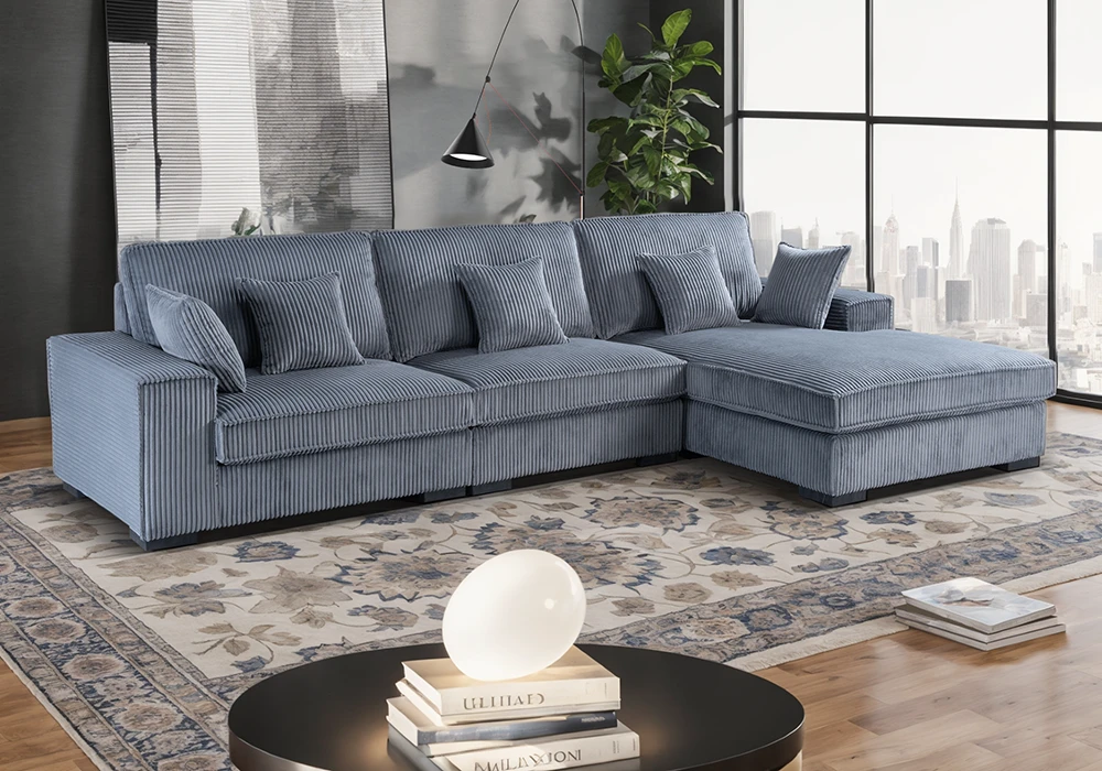 Salon d’Angle Gris Lola Angles Grossiste de Meubles & Électroménager à l'International 6 Salon d’Angle Gris Lola Angles Grossiste de Meubles & Électroménager à l'International 6