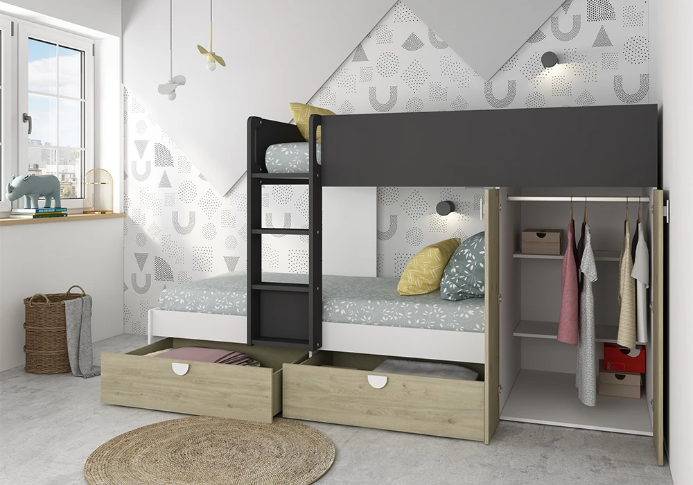 Lit Train Superposé Flip Chambres Enfant Grossiste de Meubles & Électroménager à l'International 6 Lit Train Superposé Flip Chambres Enfant Grossiste de Meubles & Électroménager à l'International 6