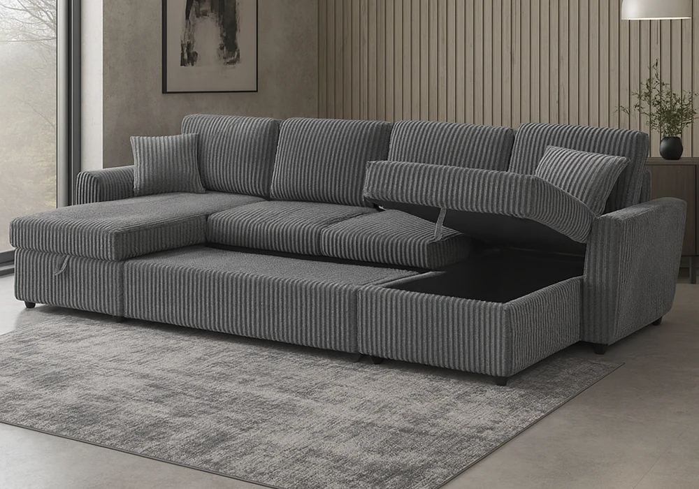 Salon d’Angle Convertible Panoramique Majestic Angles Grossiste de Meubles & Électroménager à l'International 6 Salon d’Angle Convertible Panoramique Majestic Angles Grossiste de Meubles & Électroménager à l'International 6