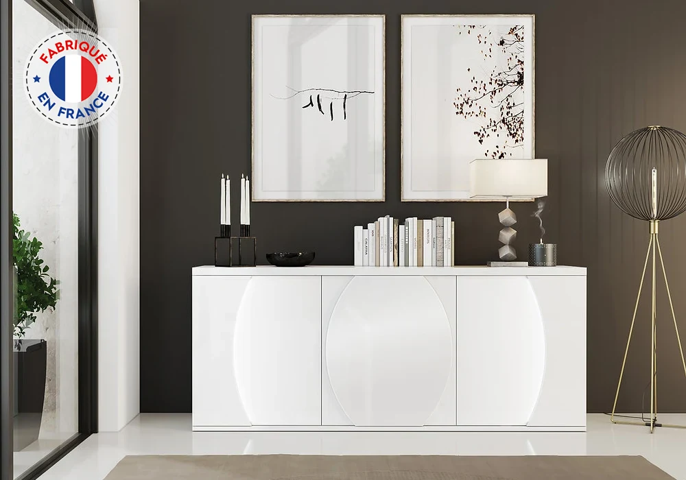 Buffet 3 Portes LED (Collection PULP) Meubles Grossiste de Meubles & Électroménager à l'International 6 Buffet 3 Portes LED (Collection PULP) Meubles Grossiste de Meubles & Électroménager à l'International 6