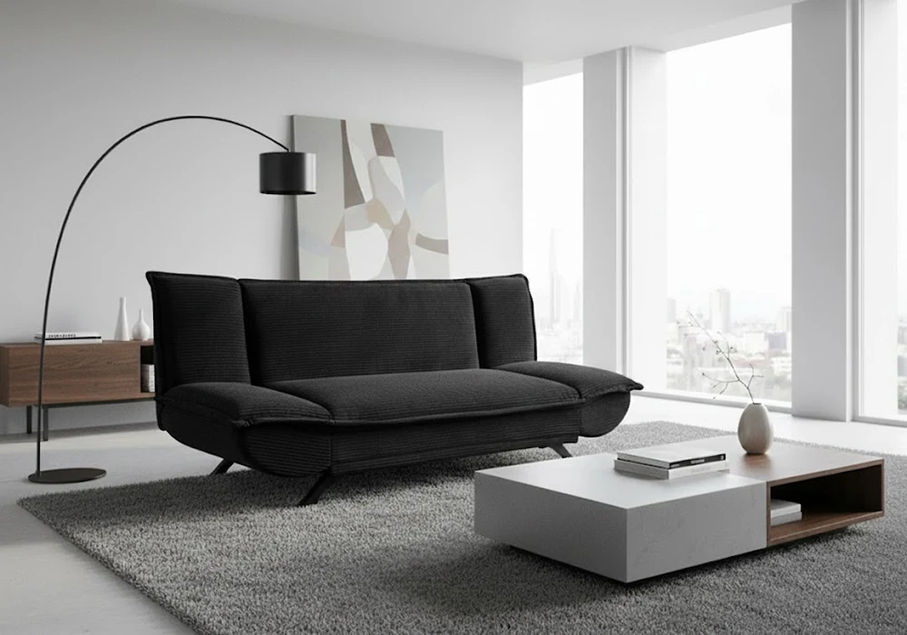 Banquette Clic-Clac MANEL Noir Convertibles Grossiste de Meubles & Électroménager à l'International 6 Banquette Clic-Clac MANEL Noir Convertibles Grossiste de Meubles & Électroménager à l'International 6