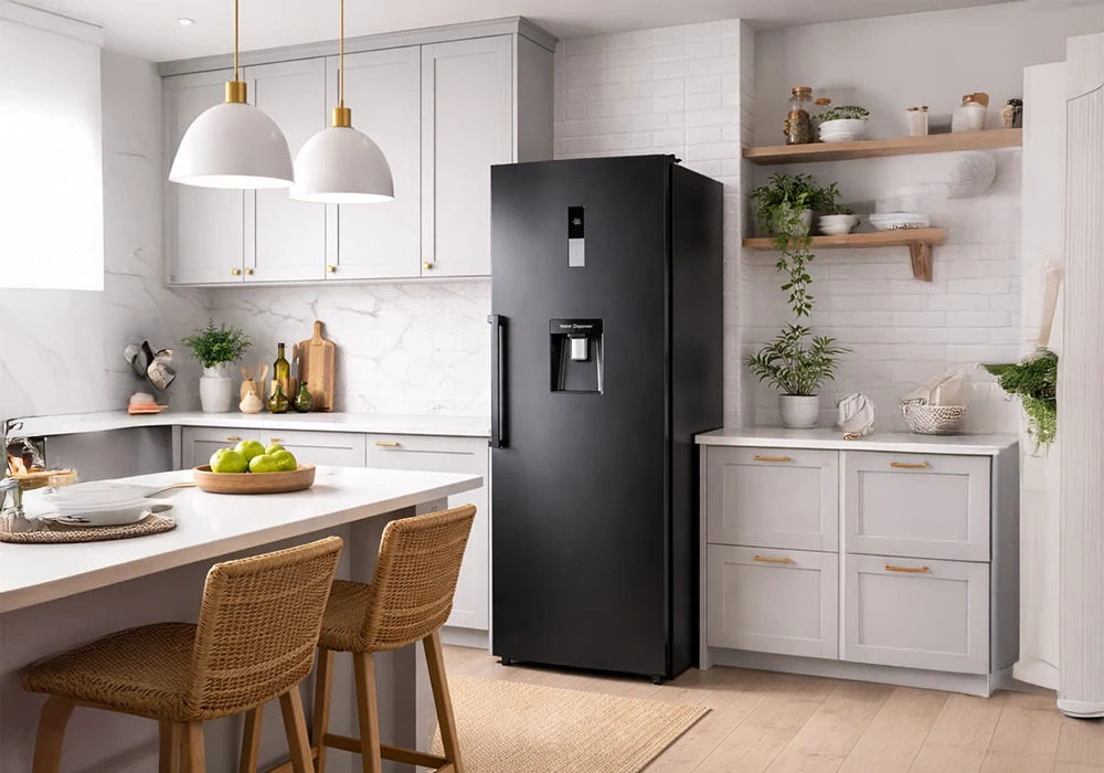 Réfrigérateur Armoire 1 Porte Dark Inox PURE Électroménager Grossiste de Meubles & Électroménager à l'International 6 Réfrigérateur Armoire 1 Porte Dark Inox PURE Électroménager Grossiste de Meubles & Électroménager à l'International 6